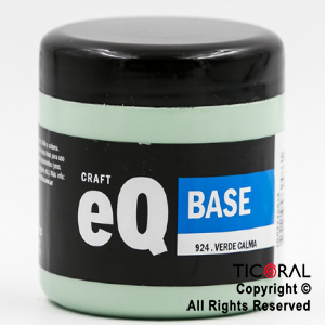 BASE ACRILICA EQ 924 VERDE CALMA 200 CC X 3 UNIDADES